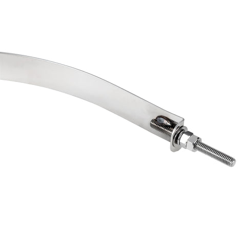 304 Stainless Steel Air Tank Straps For 9-3/4" Round Air Tank (Card of 2)