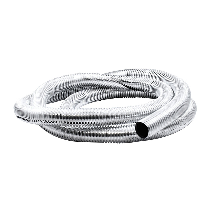 72" Long Chrome Wire Loom - 3/4" Diameter