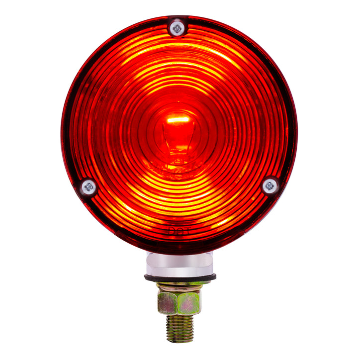 Double Face Turn Signal Light With 1156 Bulb - Amber &amp; Red Lens