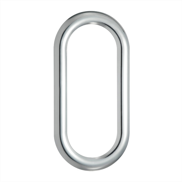 Stainless Steel Oval Window Trim With Sealant Adhesive For Peterbilt
