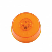 6 LED 2" Round GloLight (Clearance/Marker) - Amber LED/Amber Lens