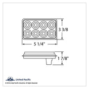 32 LED Rectangular Back-Up Light Kit