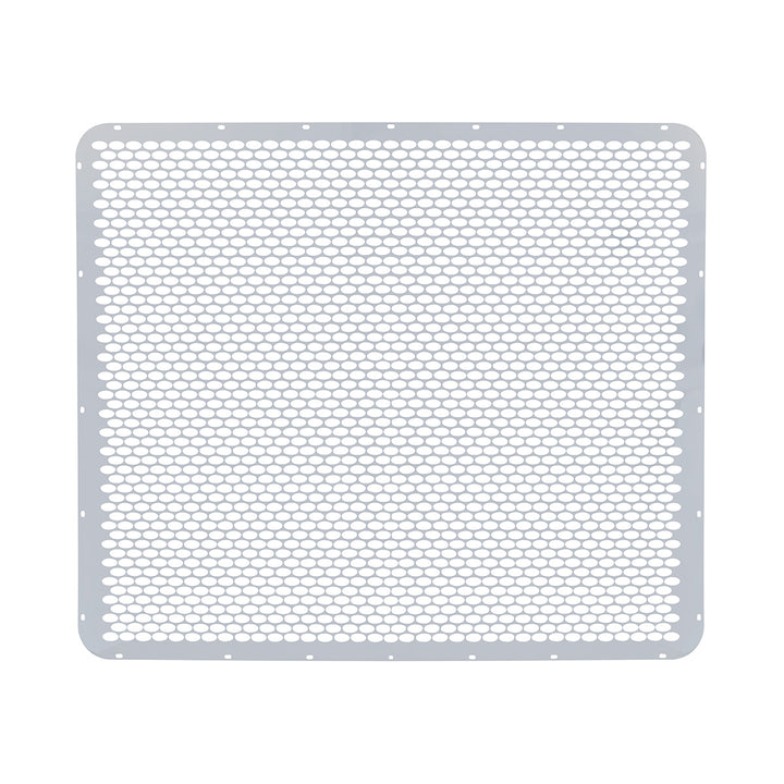 430 Stainless Grille Mesh For Peterbilt 379 With Extended Hood - Alternating Oval Holes