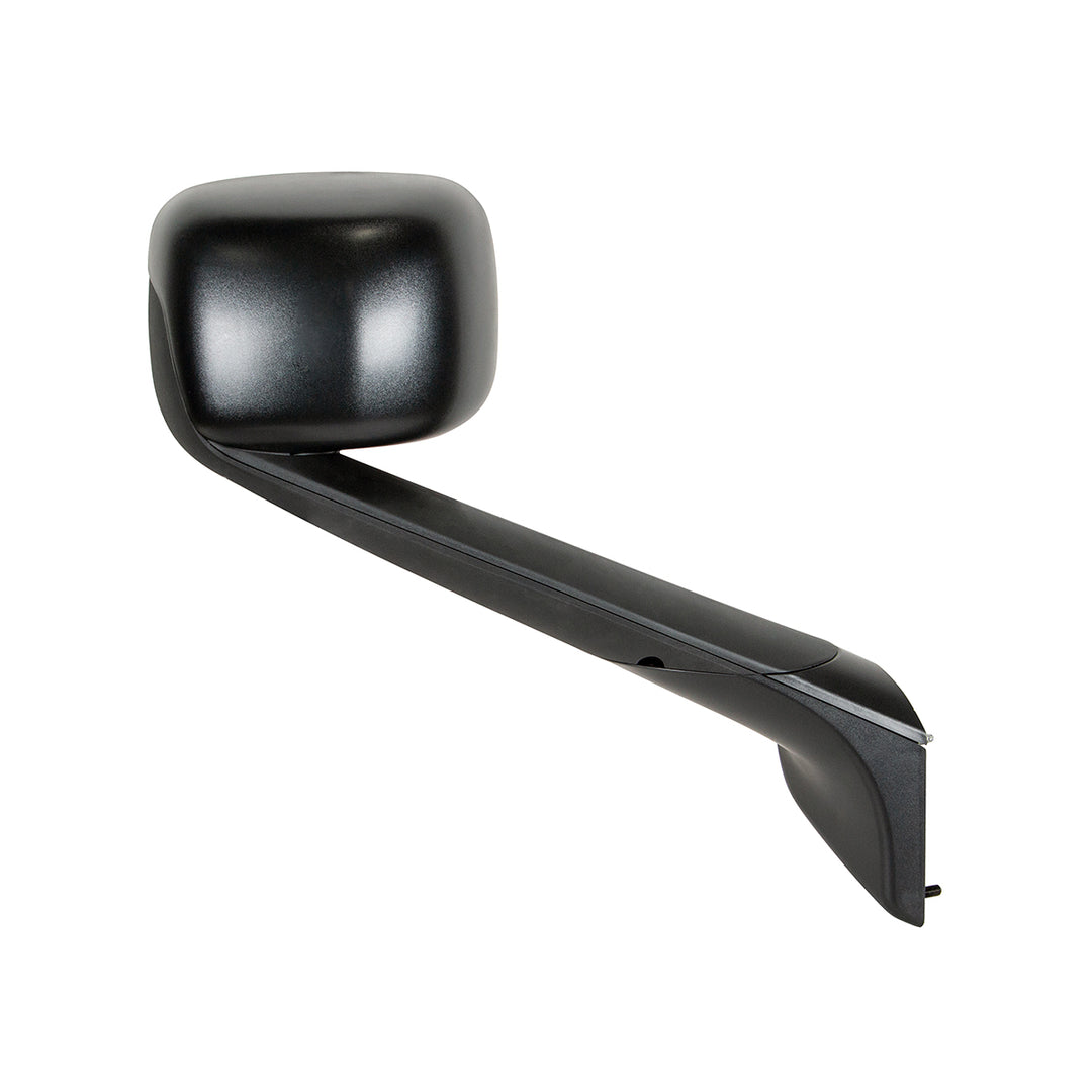 Black Hood Mirror With Heated Lens For 2018-2024 Freightliner Cascadia - Passenger