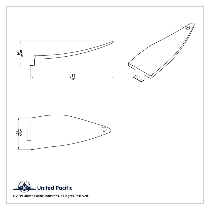 Chrome Triangular Mesh Cover For Freightliner Century (2003-2008) And Columbia (2004-2014) - Passenger