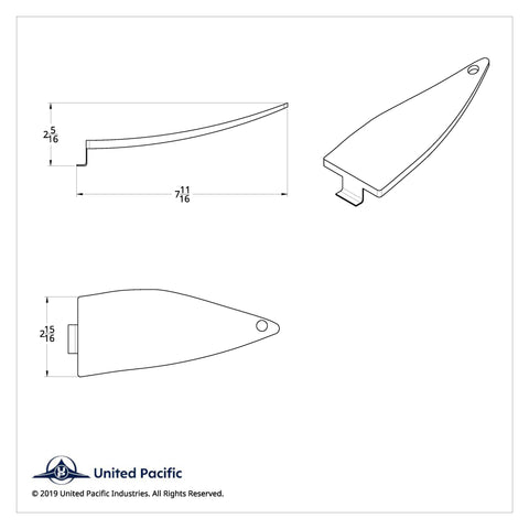 Chrome Triangular Mesh Cover For Freightliner Century (2003-2008) And Columbia (2004-2014) - Passenger