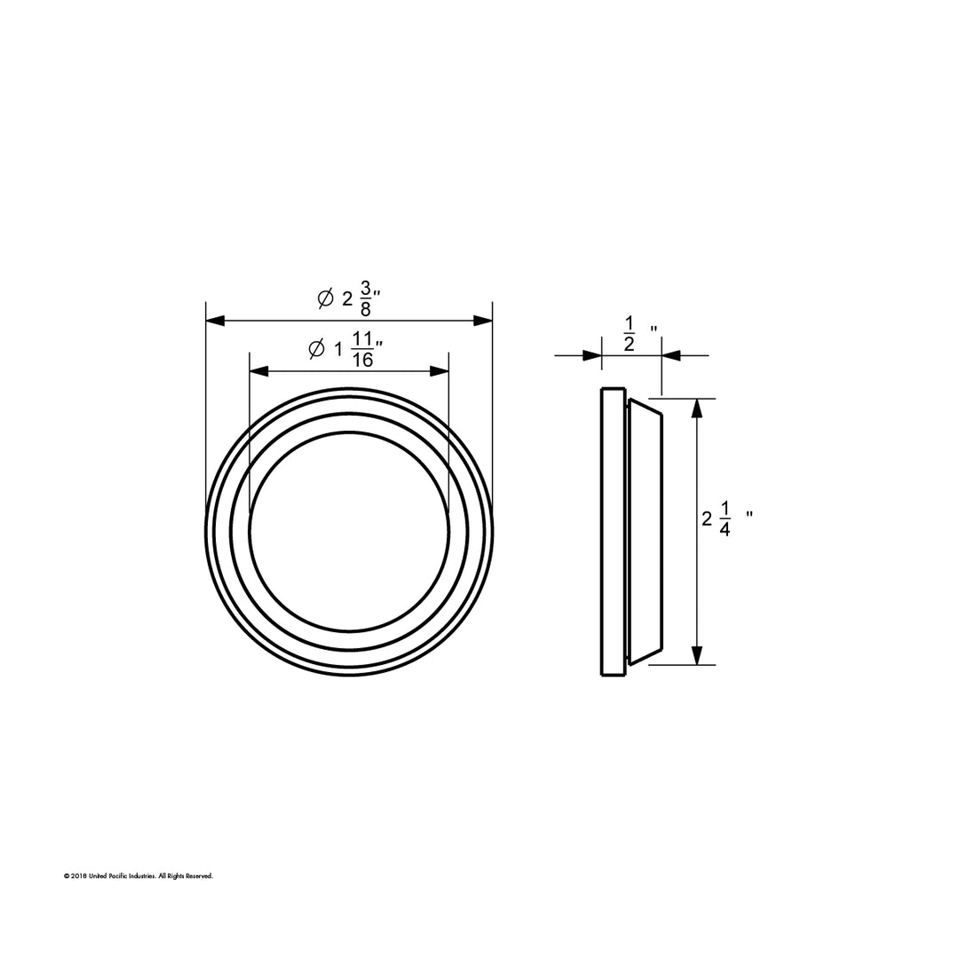 2" Grommet - Branch Deflector