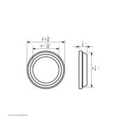 2" Grommet - Branch Deflector