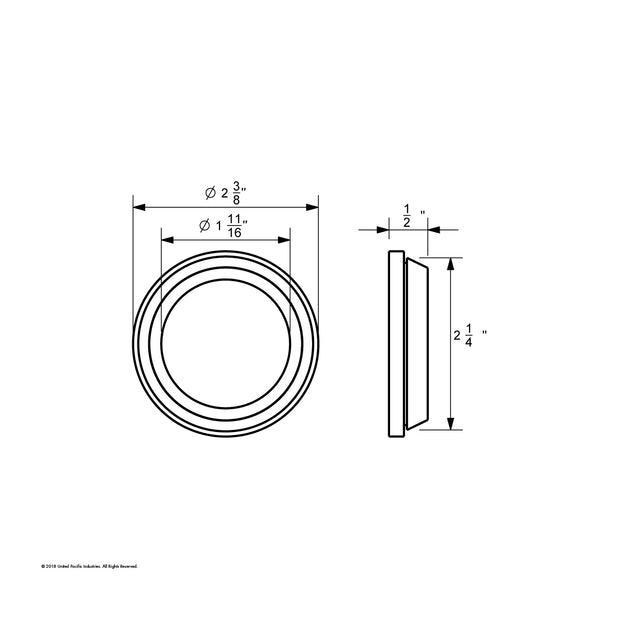2" Grommet - Branch Deflector
