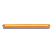 24 LED Dual Function 12" GloLight Bar With Bezel - Amber LED/Amber Lens