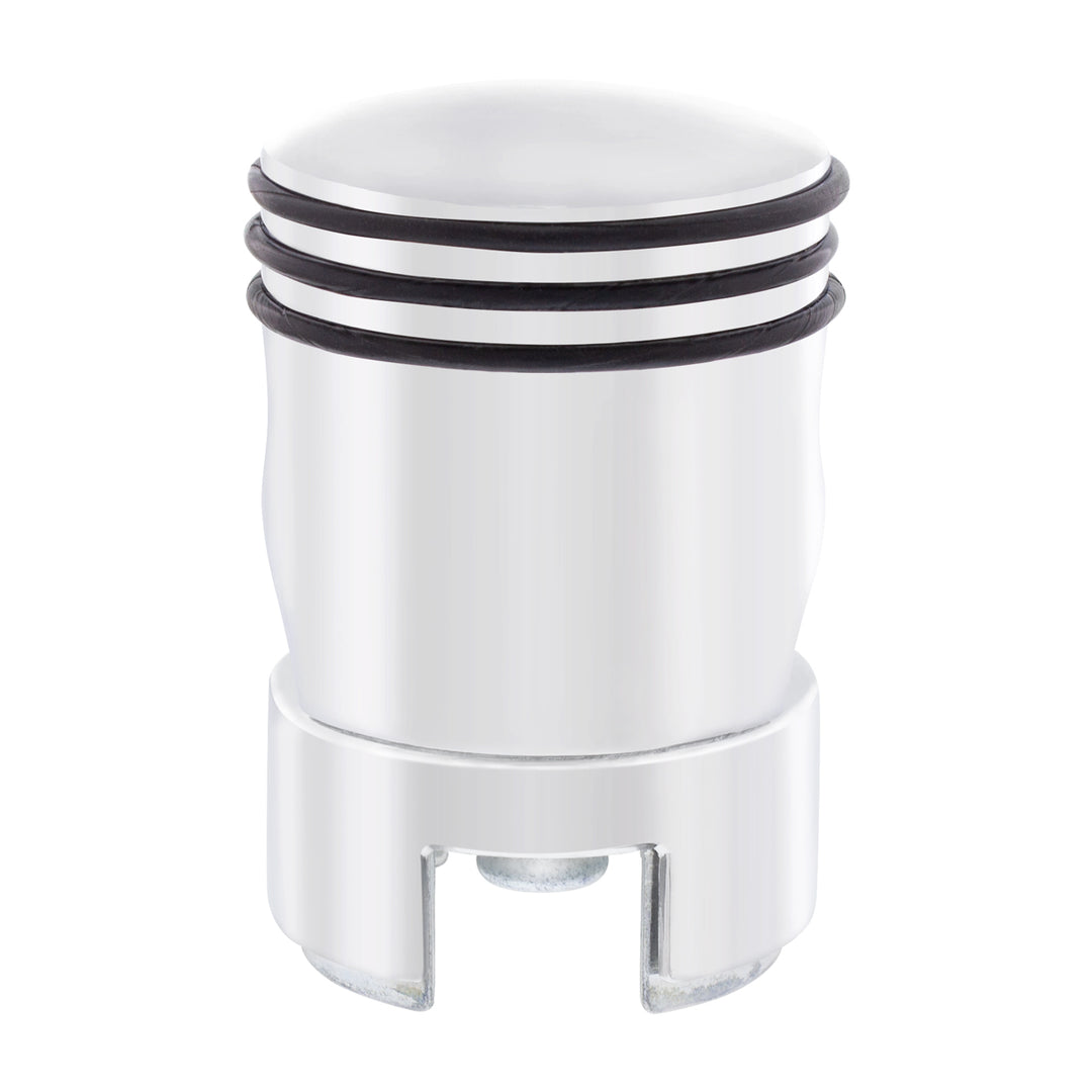 Piston Gearshift Knob With 13/15/18 Speed Adapter - Chrome