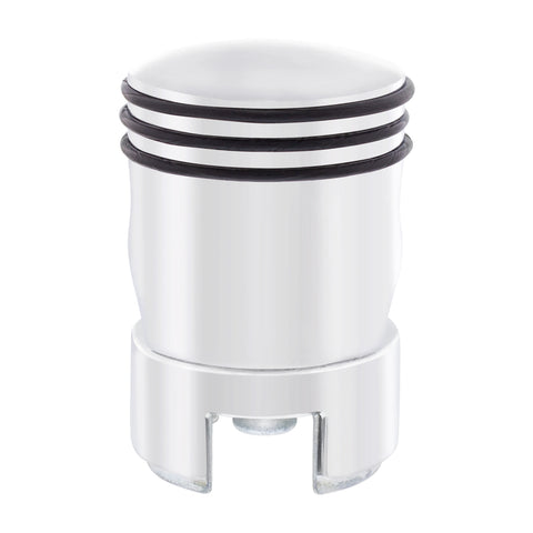 Piston Gearshift Knob With 13/15/18 Speed Adapter - Chrome