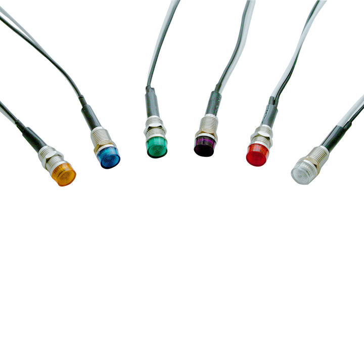 Single LED Indicator Light - Purple