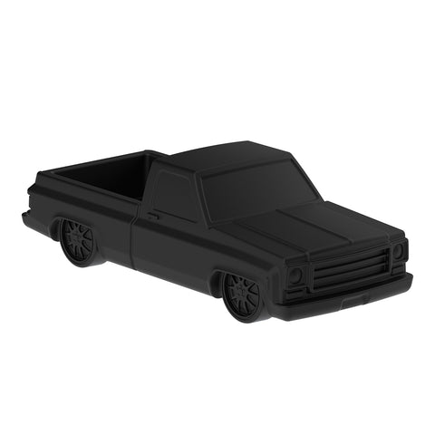 Solid Die-Cast 1973-87 Chevy Truck Style Paper Weight-Matte Black
