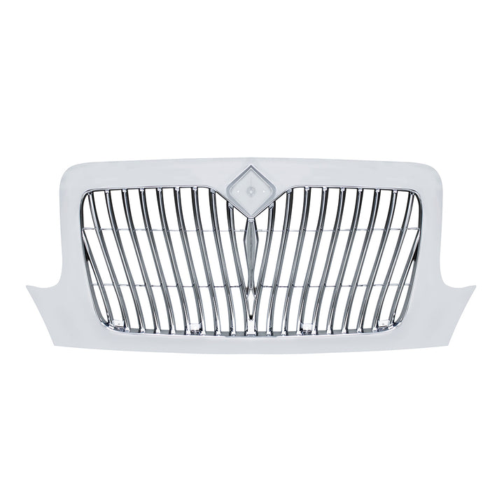 Chrome Grille With Curved Grille Bars For 2002-2018 International Durastar