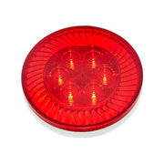 16 LED 4" Round Turbine Light (Stop, Turn & Tail) - Red LED/Red Lens