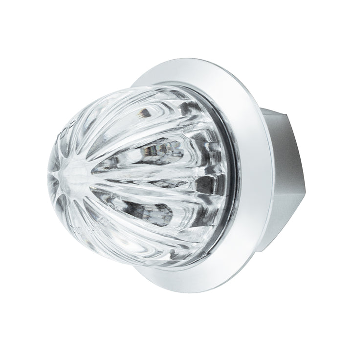2 LED Dual Function 3/4" Mini Watermelon Light (Clearance/Marker) - Red LED/Clear Lens