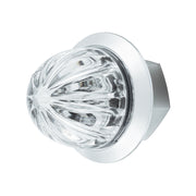 2 LED Dual Function 3/4" Mini Watermelon Light (Clearance/Marker) - Red LED/Clear Lens