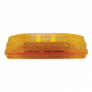12 LED Rectangular Light (Clearance/Marker) - Amber LED/Amber Lens