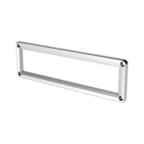 Chrome Plastic A/C Control Bezel