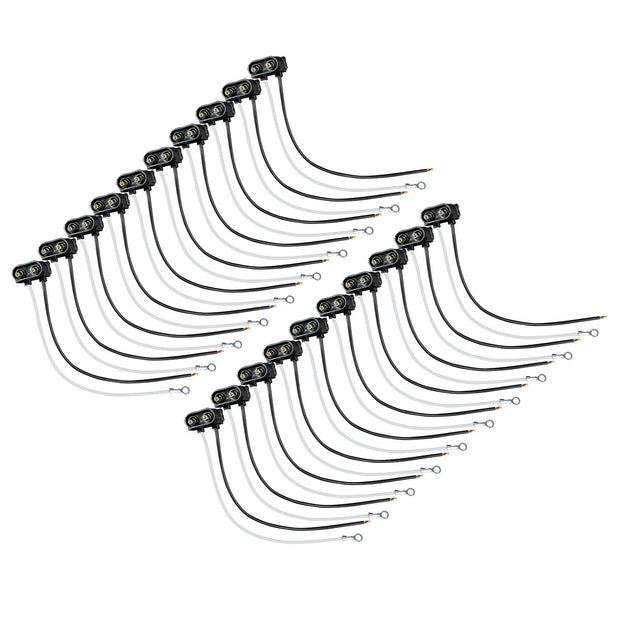 2 Prong Light (Clearance/Marker) Plug (20 Pcs)