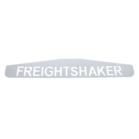 4" X 24" Chrome Freightshaker Bottom Mud Flap Plate - Welded Stud