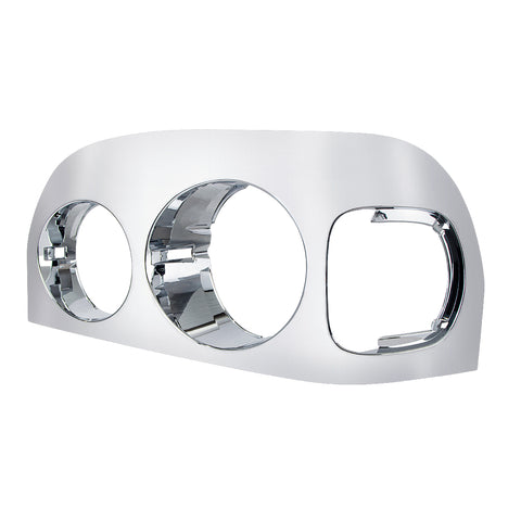Chrome Headlight Bezel For 1996-2004 Freightliner Century - Driver -Competition Series