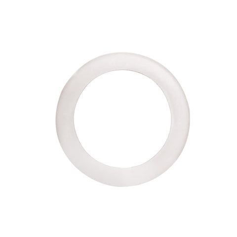 3 LED Dual Function 3/4" Mini Auxiliary/Utility Light With Bezel & Washer - Red LED/Clear Lens