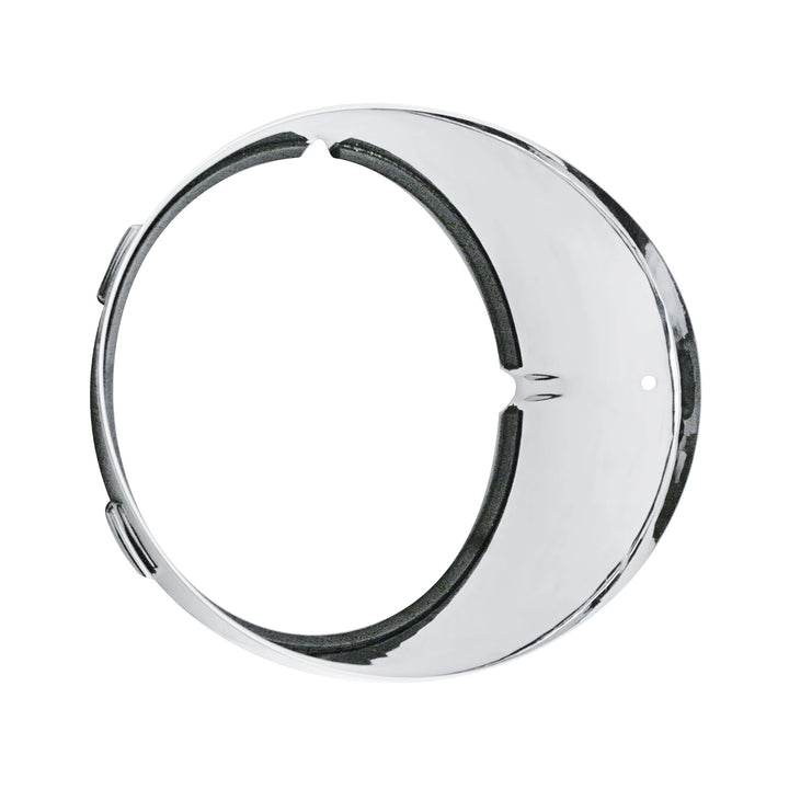 Chrome Inner Headlight Bezel For 1996-2010 Freightliner Century - Passenger