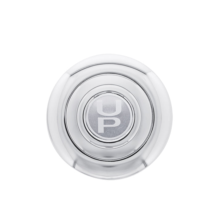 Chrome Aluminum Steering Wheel Horn Button With UP Logo