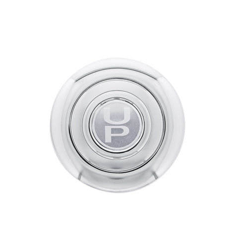 Chrome Aluminum Steering Wheel Horn Button With UP Logo