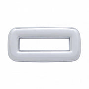 Chrome Plastic Toggle Switch Label Cover Without Visor For 2002+ Peterbilt (Card Of 6)