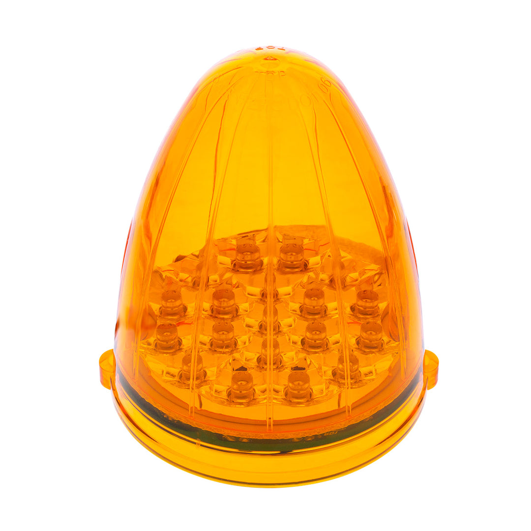 19 LED Reflector Grakon 1000 Style Cab Light - Amber LED/Amber Lens