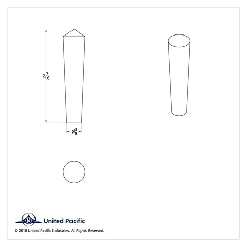 Chrome Long Toggle Switch Extension For Peterbilt (4-Pack)