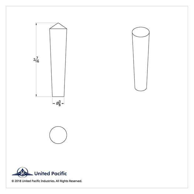 Chrome Long Toggle Switch Extension For Peterbilt (4-Pack)