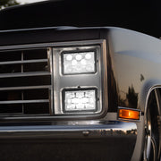 ULTRALIT - 8 High Power LED 4" X 6" Headlight - High Beam