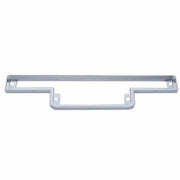 Chrome Plastic Warning Light Panel Bezel With Visor For 1990-2000 Peterbilt 379/378/377