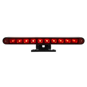 10 LED Split Function 3rd Brake Light With Black Swivel Pedestal Base - Red LED/Red Lens