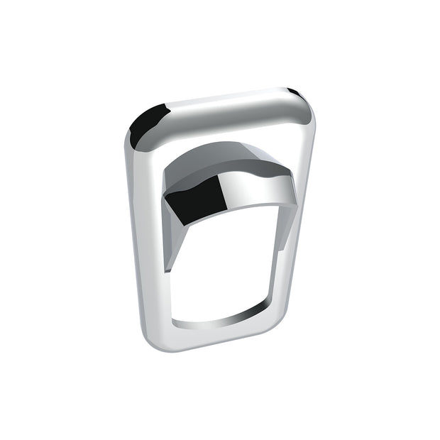 Chrome Plastic Rocker Switch Bezels With Switch Guard (3-Pack)