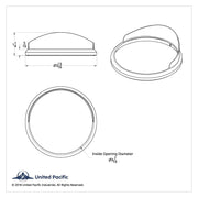 Speed/Tachometer Gauge Bezel With Visor For 2007 And Newer International
