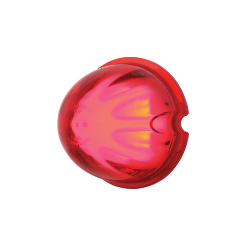 9 LED Dual Function GloLight Watermelon Cab/Auxiliary Light - Red LED/Red Lens