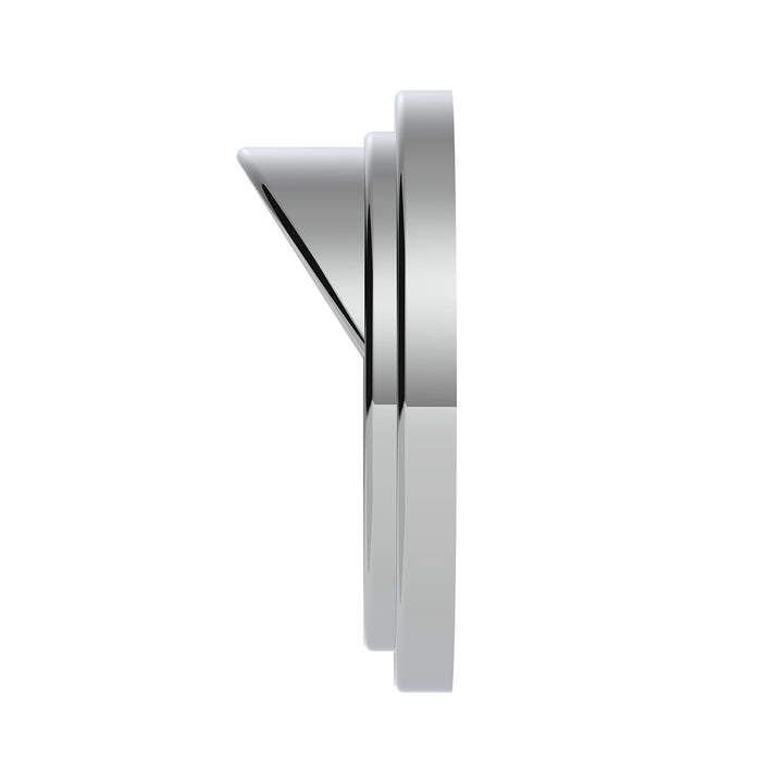 Chrome Plastic Small Gauge Bezel With Visor For Freightliner