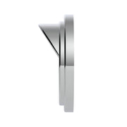 Chrome Plastic Small Gauge Bezel With Visor For Freightliner