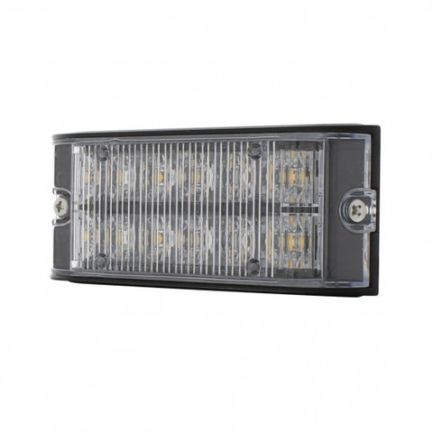 12 High Power LED Low Profile Warning Lighthead - Amber LED