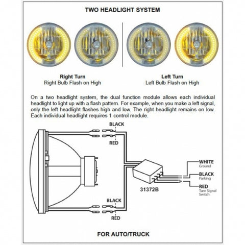 Single to Dual Function LED Control Module