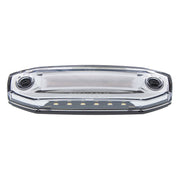 6 Amber LED Light (Clearance/Marker) With 6 White LED Side Ditch Light
