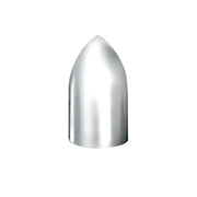 33mm X 3-7/8" Chrome Plastic Bullet Nut Covers - Thread-On (60-Pack)