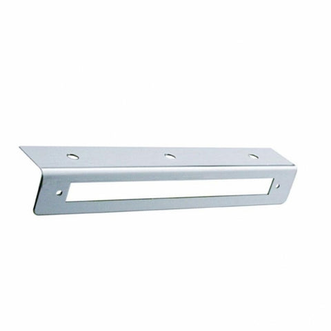 9-3/4" Stainless Light Bracket With 9" Light Bar Cutout (Bulk)