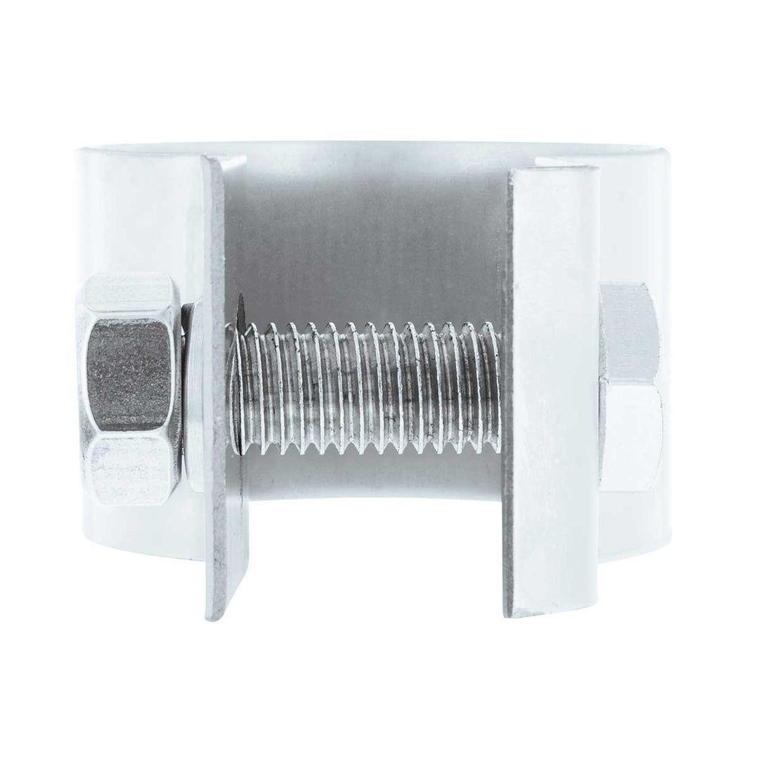 Stainless Steel Quarter Fender 2" Tube Clamp With Hardware