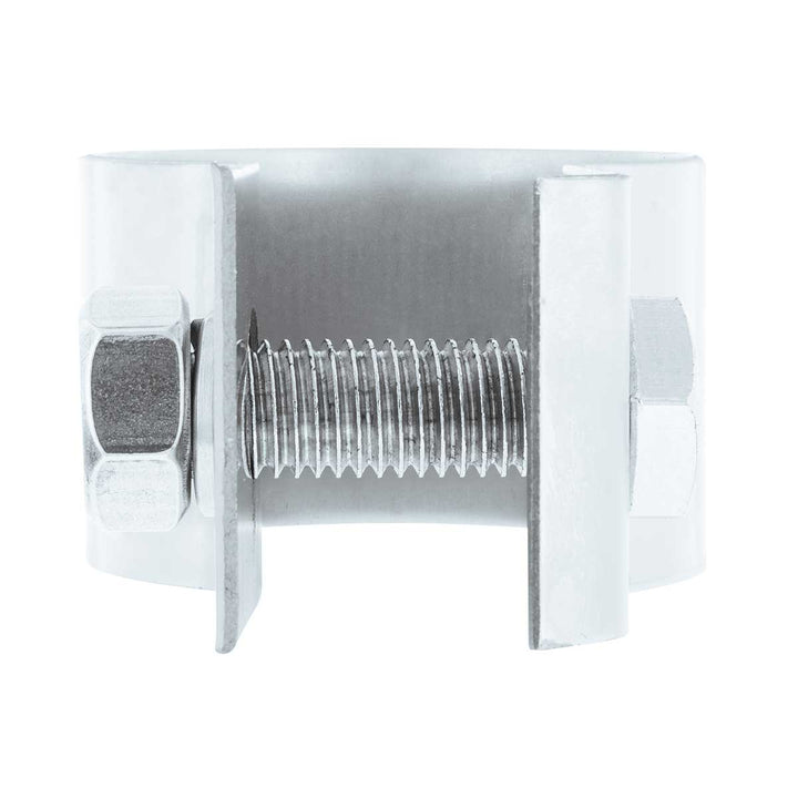 Stainless Steel Quarter Fender 2" Tube Clamp With Hardware